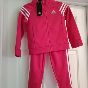 Girls Adidas Track Suit